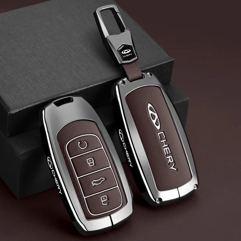 Étui à clés Tiggo 7 2026 Exclusif Nouveau Chery Tiggo 7 PLUS Tiger 7 Édition Haute Performance Étui à clés de voiture en métal Accessoires