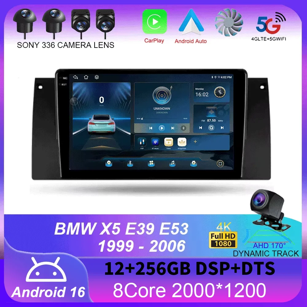 

For Honda Civic 8 FK FN FD 2005 - 2012 Carplay Auto 4G+WIFI GPS Car Radio Navigation Multimedia Video Player Stereo Android 16