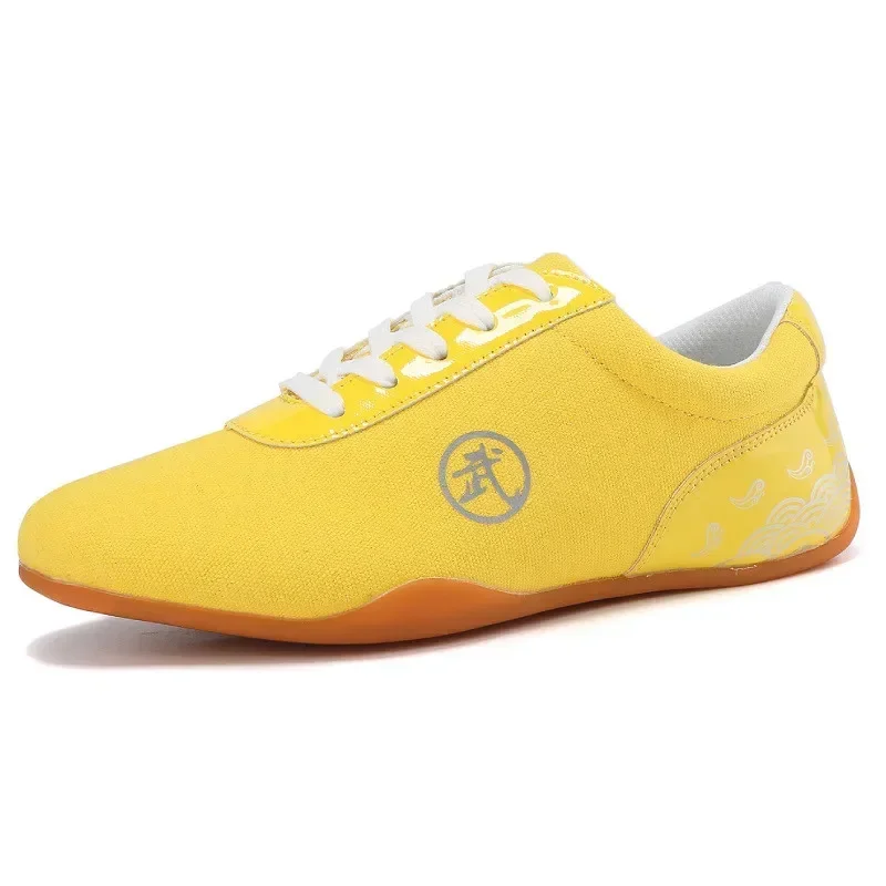 Canvas Kung Fu Shoes Martial Arts Tai Chi Taekwondo Wu Shu Karate Sport Shoe Couple Sneakers Adult Shoes Large Size image 4