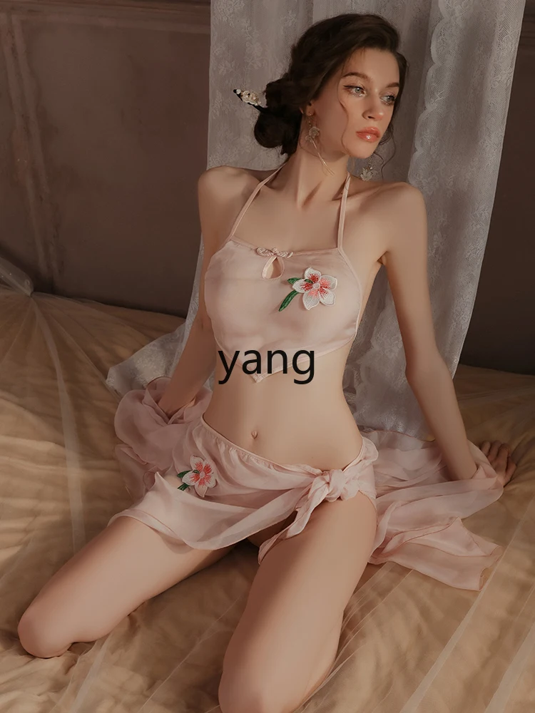 CX roupa íntima conjunto de uniforme Hanfu conjunto de camisola com suspensório