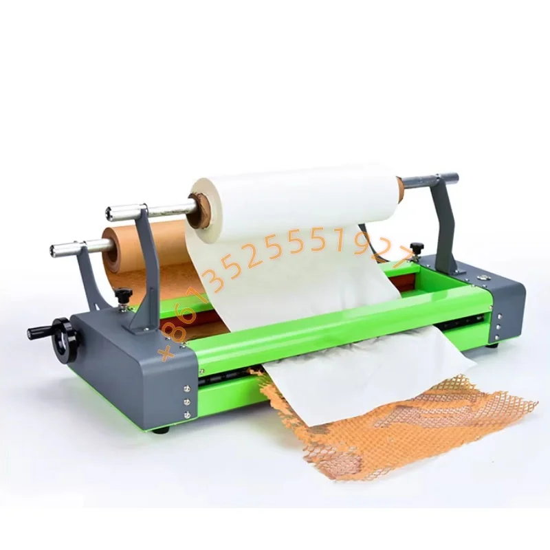 Recyclable Packing Special Honeycomb Paper Wrap Machine for Protective Paper Cushioning Electric Honeycomb Paper Dispenser