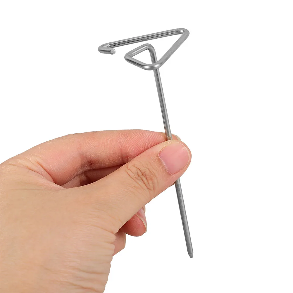 

20pcs Stainless Steel BBQ Skewers Reusable Grilling Meat Tools Forks for Kebab Design 304 Material Long Time Use