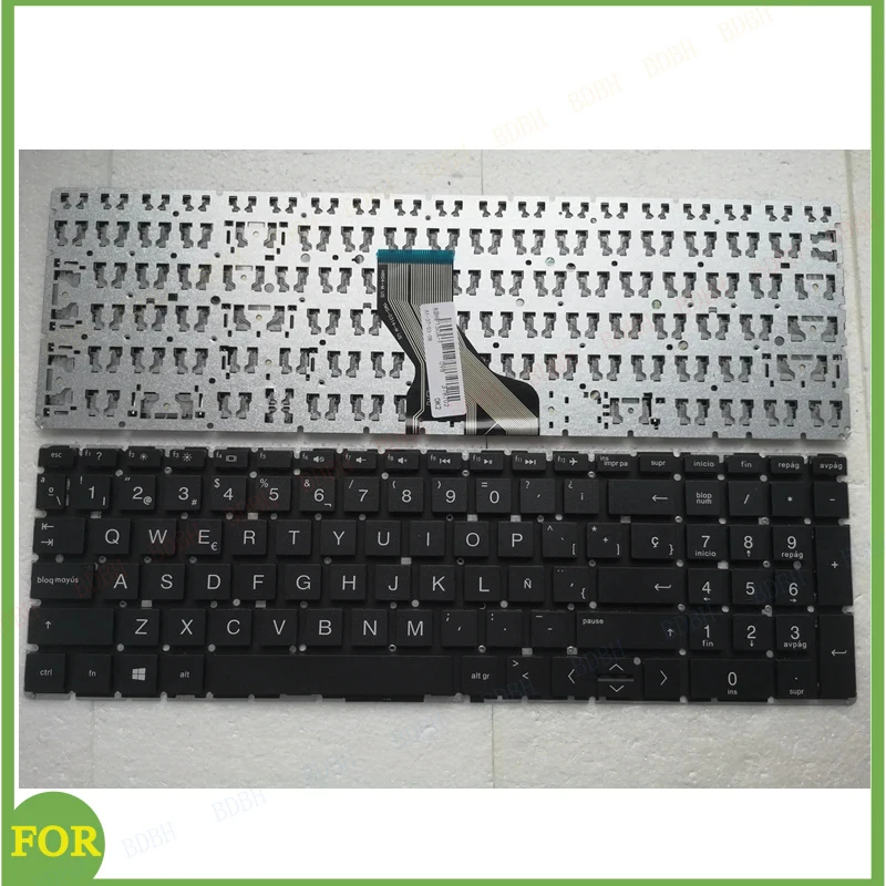SP/LA/AR keyboard FOR HP Pavilion 15-DA 15-CX 15-DB 15-DX 15-DR GW 250 255 256 G7 15-CN 15-CS 15-CR/CW/DK 17-BY 17-CA TPN-C135 view 3