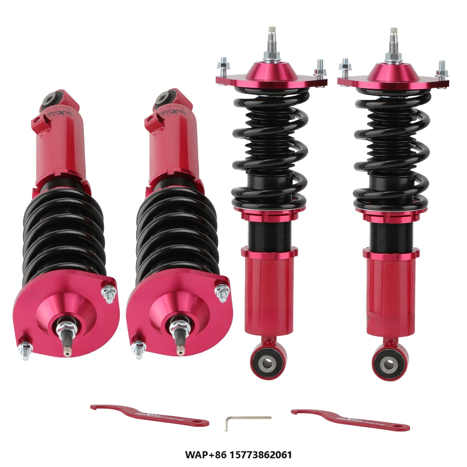

Coilover Suspension Car Shock Absorber for Mzda MX5 MK1 NA Miata 1990-2005 24 Ways Adjustable