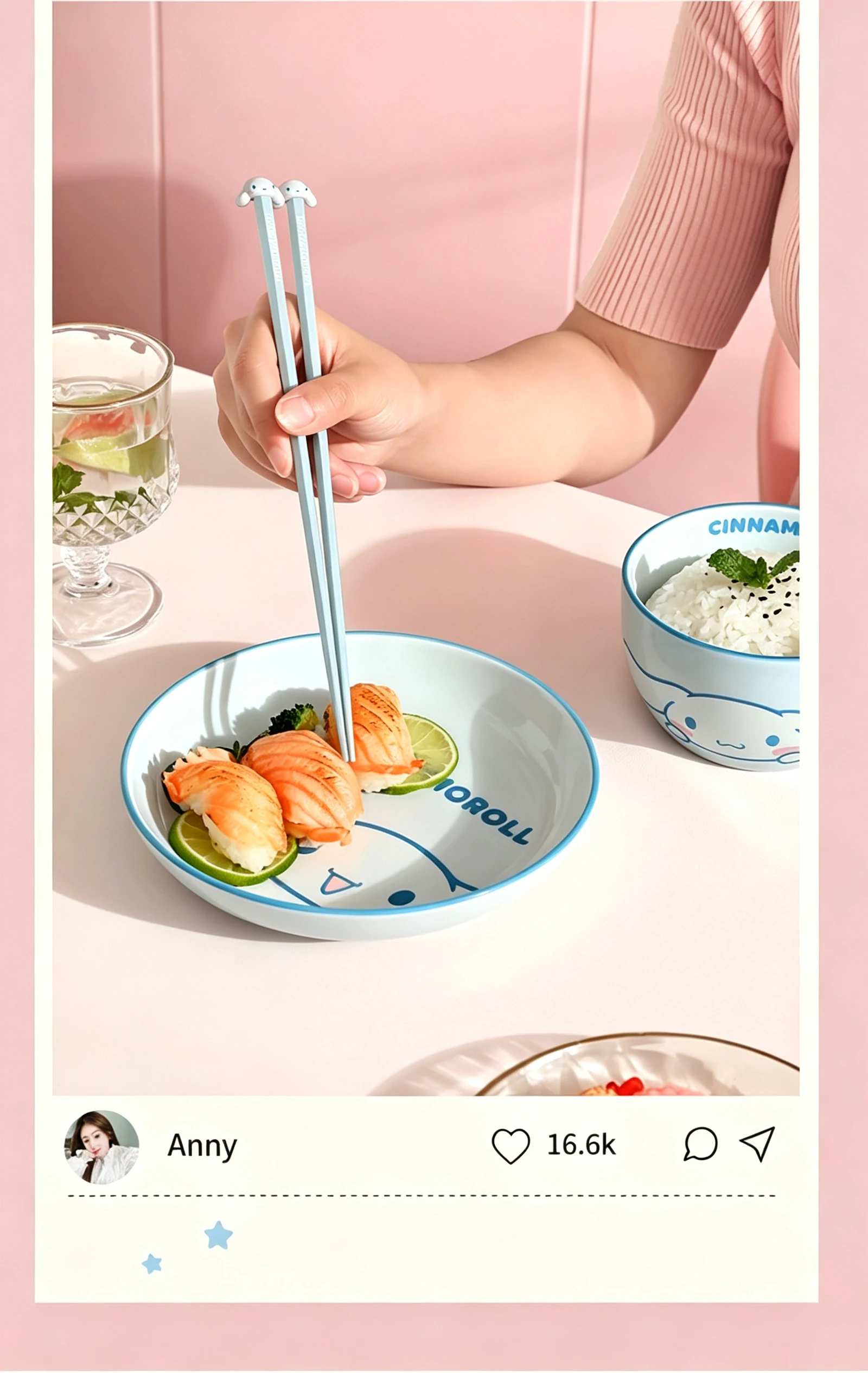 Sanrio Hello Kitty Legierungs-Esslöffel, Kawaii-Stil, rutschfest, antibakteriell & Küchen-Esszubehör, Paar-Esslöffel als Geschenk – Detail 9