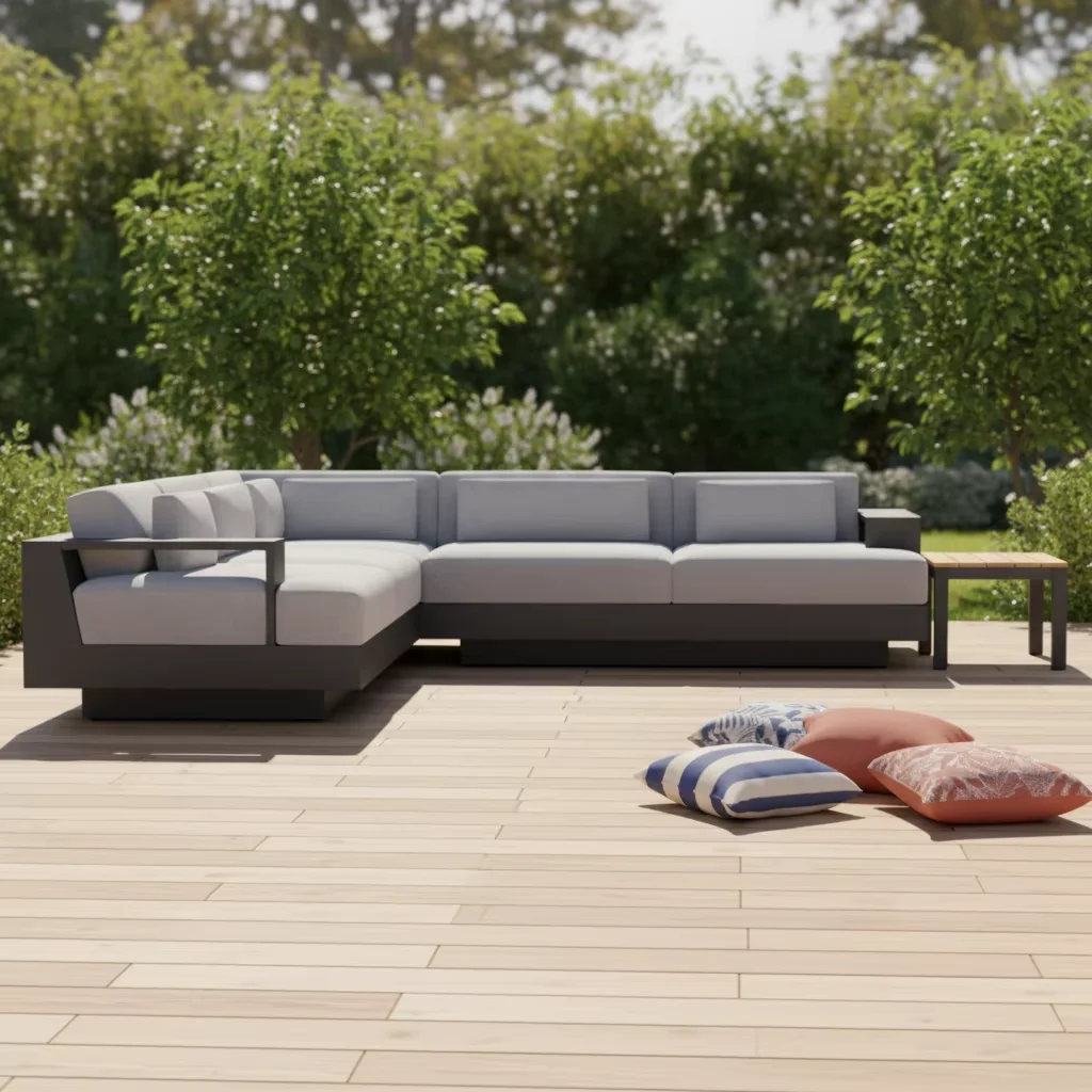 # Outdoor Sectional Sofa Furniture L Shape Garden Modular Sofas