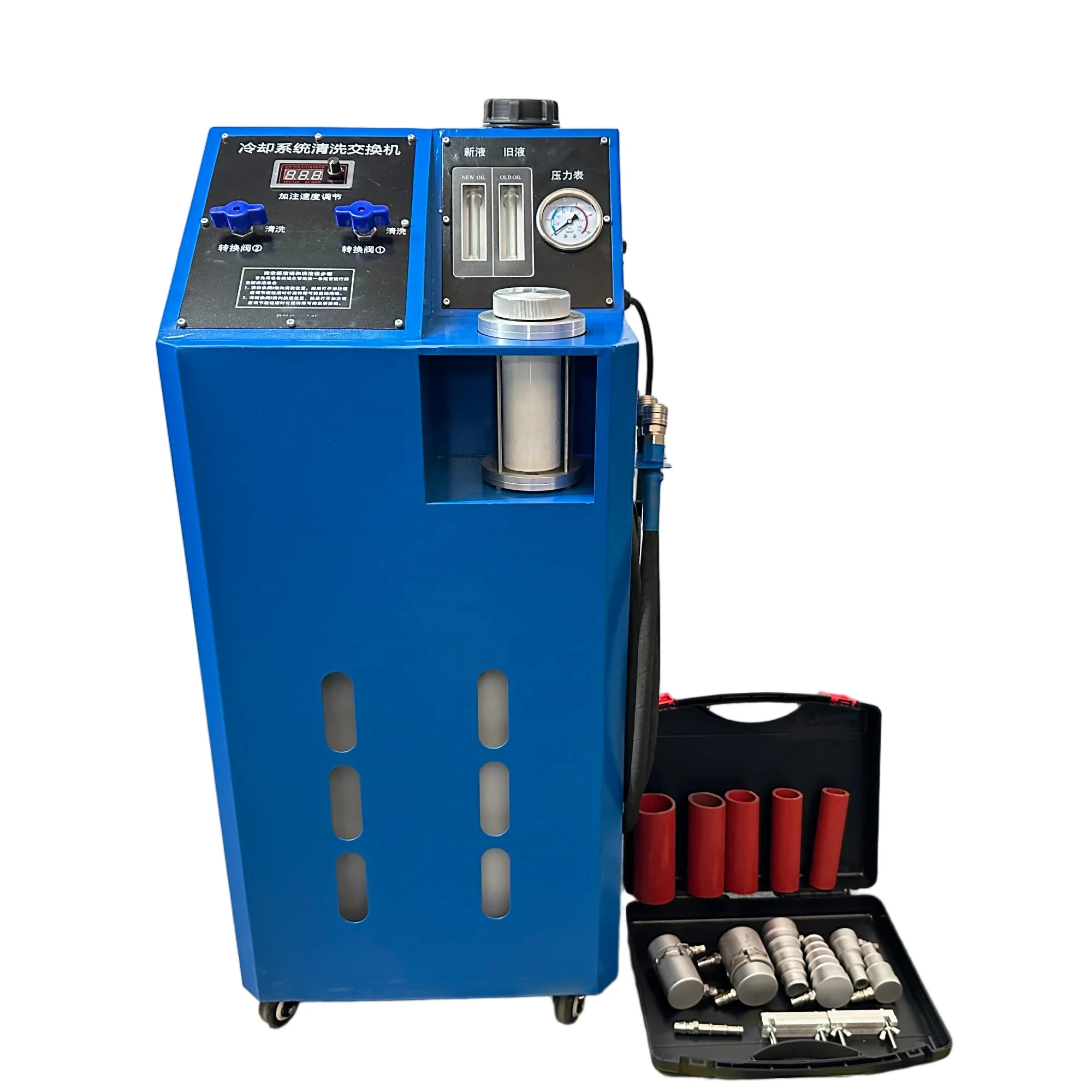 

Установка для промывки системы охлаждения HD-980, 12В, стальная, 60PSI, высокое давление, для автомобилей, 2.2м