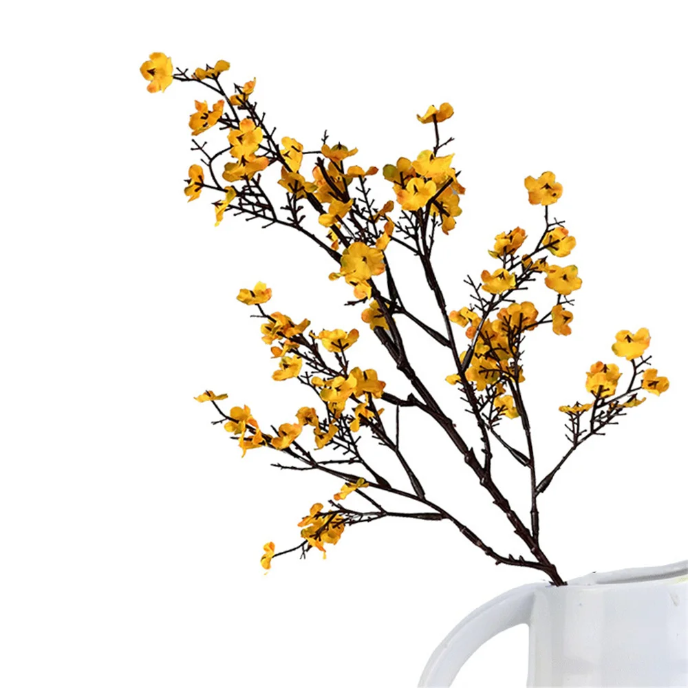 Artificial Flowers Baby\'s breath Cherry Blossoms Gypsophila Fake Flowers Branch Wedding Home Decoration Flower Arrangement