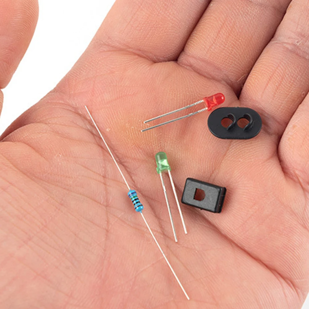 1/5 مجموعات وجوه الهدف مع المصابيح لإشارة السكك الحديدية 2 الجانبين مصابيح LED