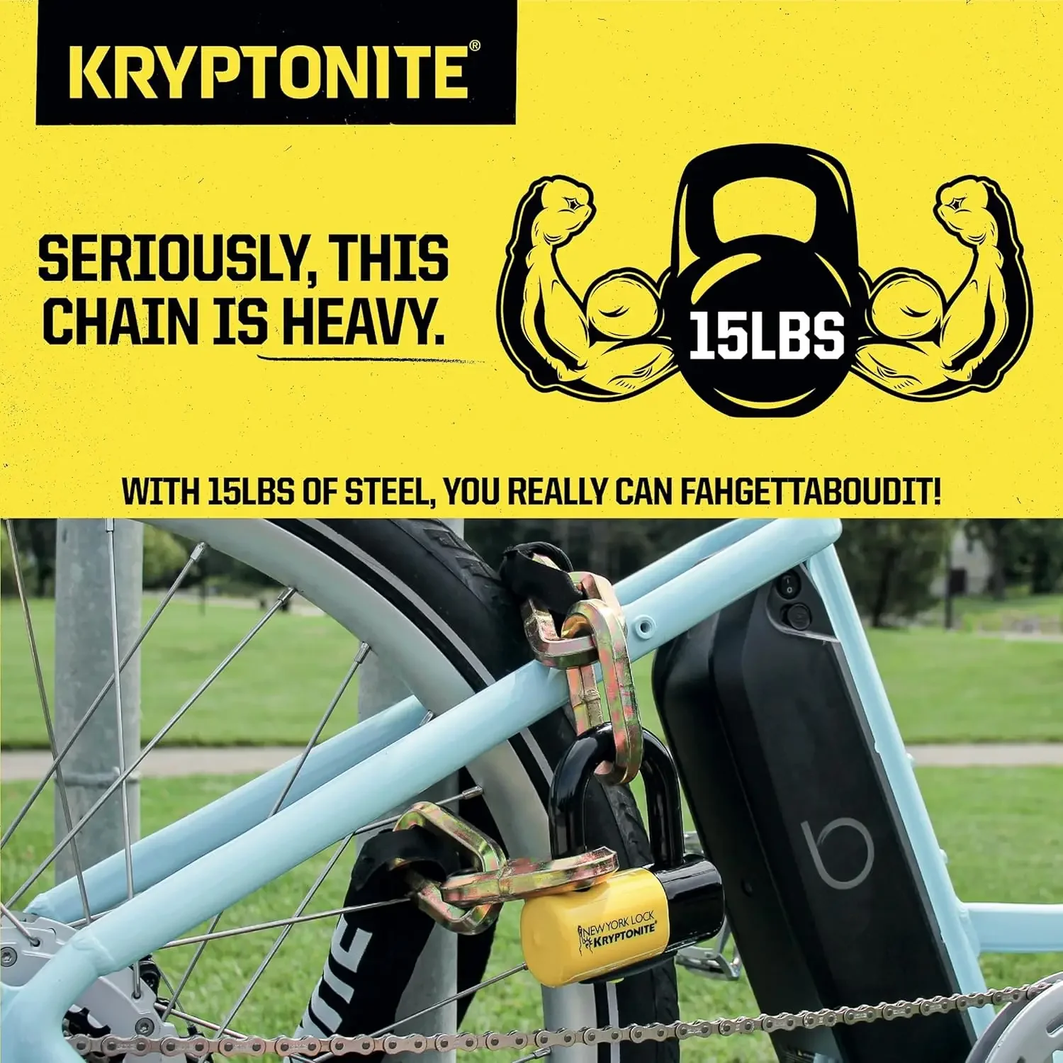 New York Chain 1415 & New York Disc Lock