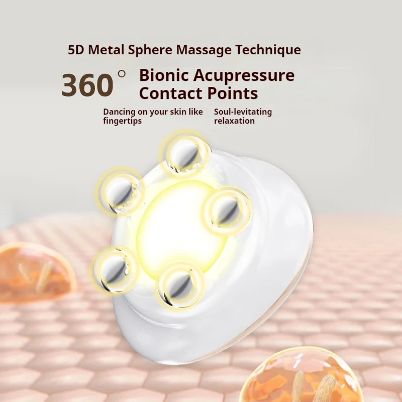 Elektryczne urządzenie kosmetyczne do użytku ręcznego, mikroprądowy masażer do twarzy z rolkami liftingującymi.