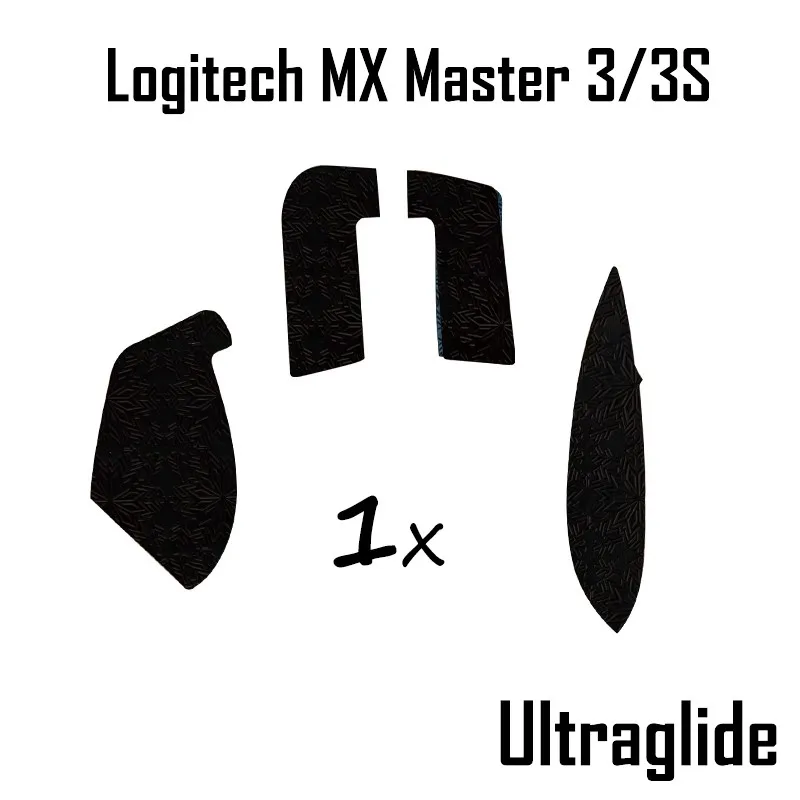 1 Set Mouse Anti Slip Sticker For Logitech MX Master 3 3S Mice Non-Slip Anti Sweat Tape Snowflake Texture