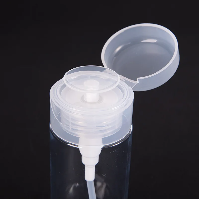 120/150/200ml Struccante Dispenser Bottiglie Vuote Alcol Bottiglie Riutilizzabili Smalto Per Unghie Rimozione Pressato Toner Lozione Per Unghie
