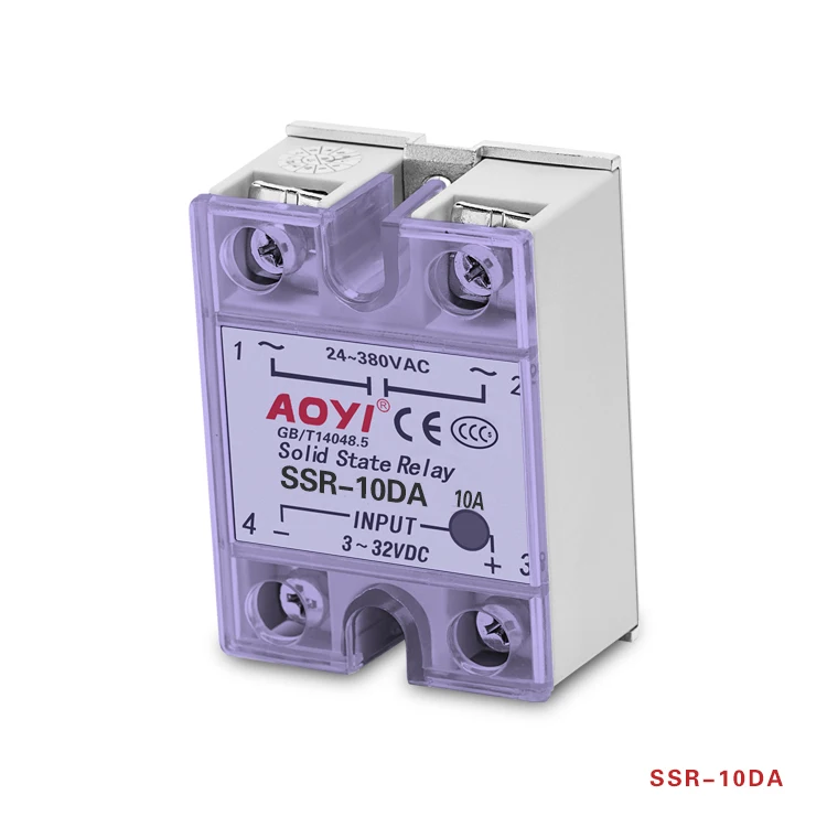 Aoyi Automotive Din Ssr Solid State Relay SSR-90DA for Industrial Use