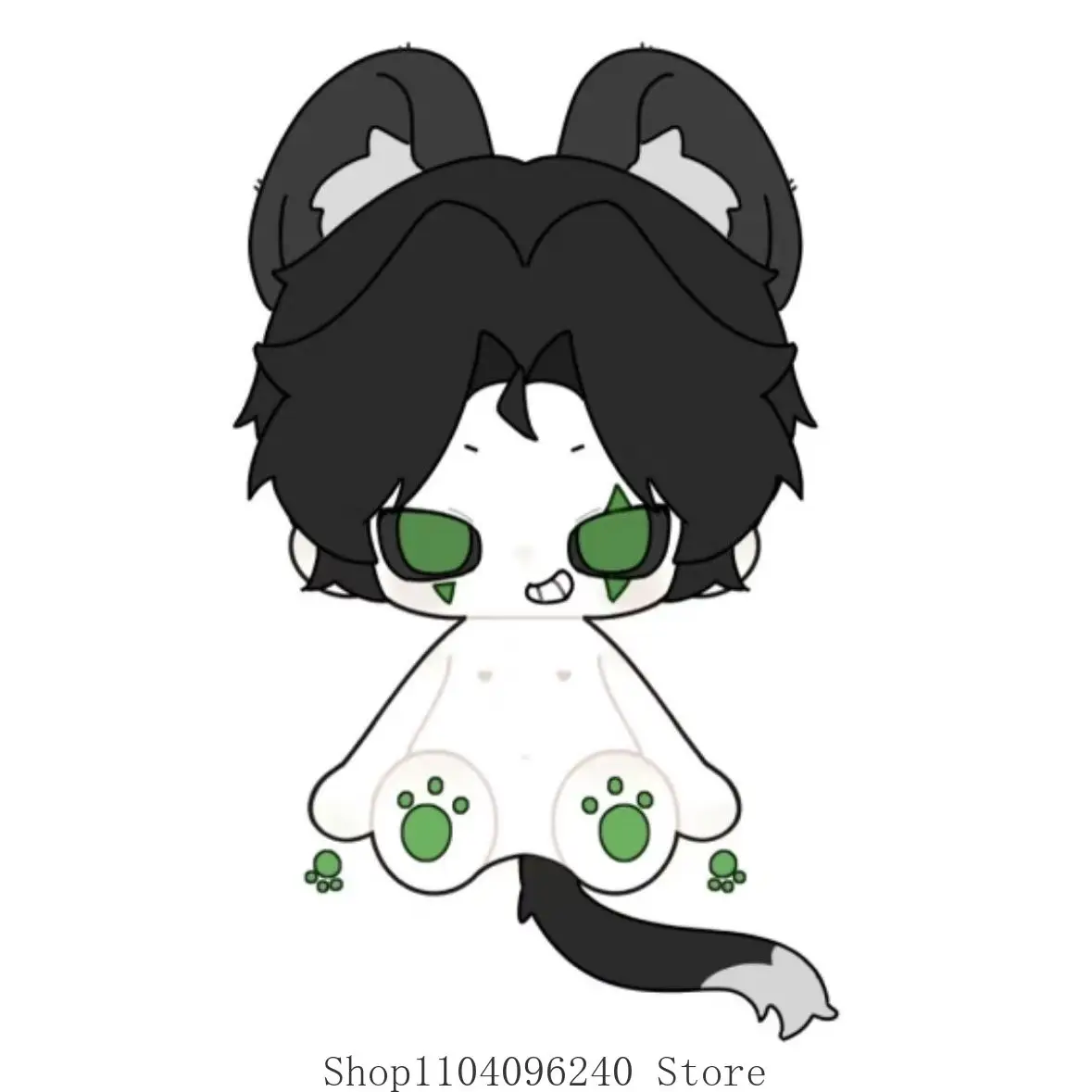 

Плюшевая подушка-фигурка Harlequin The Freak Circus, 40 см, в сидячей позе, аниме-стиль, подарок на день рождения, для косплея, для студентов