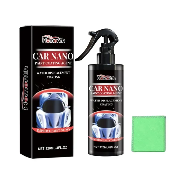 

Homonth Car Nano t Coating Agent, уход t, обеззараживающий, осветляющий спрей для автомобильного покрытия для всех транспортных средств