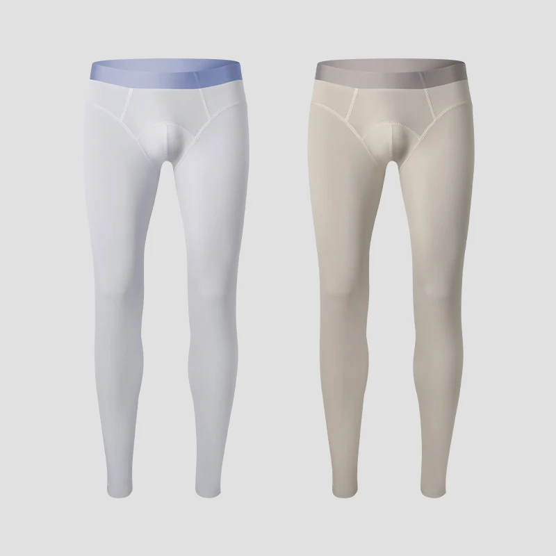 

5 шт., мужские лонг-джоны, одинарные тонкие облегающие трусы, молодежные брюки-нитки, термоштаны, облегающие осенние и зимние леггинсы.