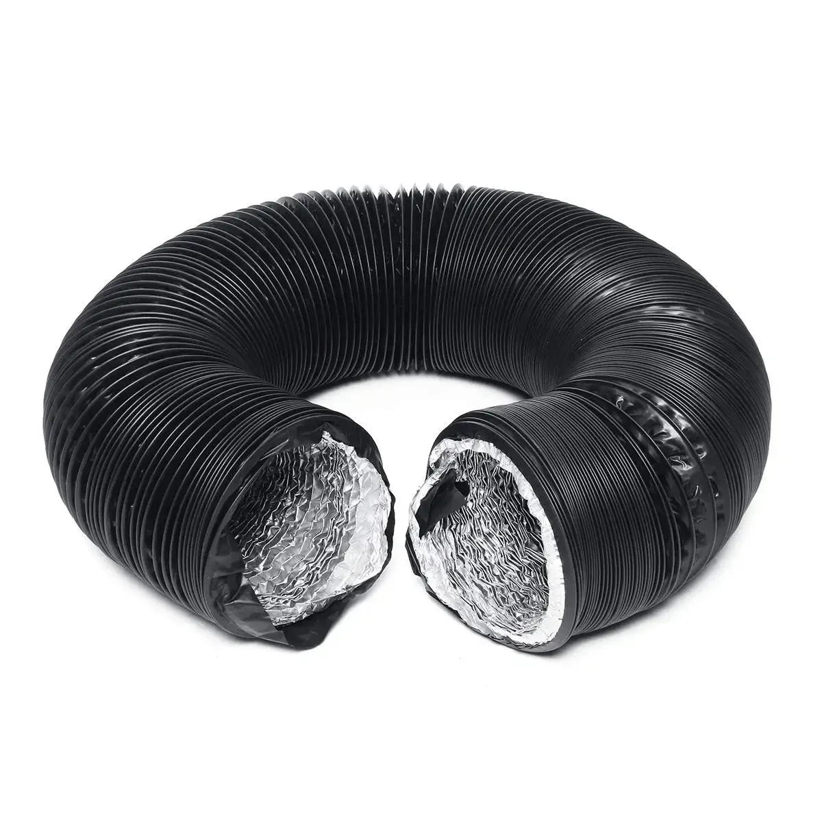 150mm 6m Flexible double Aluminium Foil Ducting Hose for Inline Duct Fan Ventilator Ventilation Tube Air Exhaust Extractor