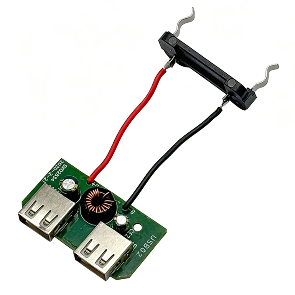 For Battery Adapter for 16.8V Batteries with Dual USB 5V Output for For mobile Phones Simple and Play Connection Setup