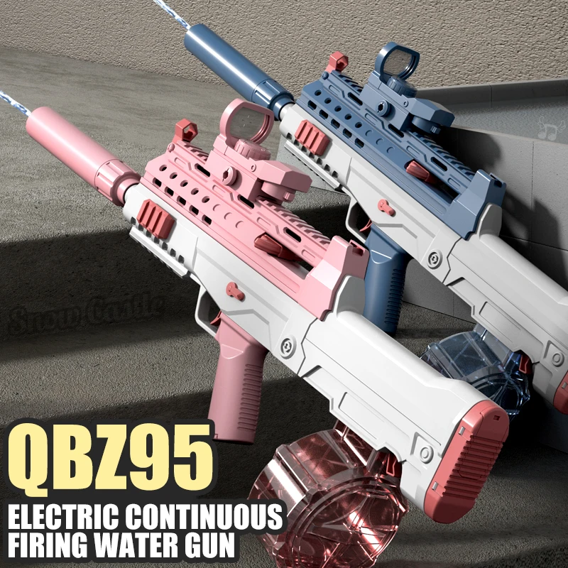 Electric Water Gun QBZ95 Super Automatic Water Guns Glock Swimming Pool Beach Party Outdoor Game Water Toy for Kids Children Boy