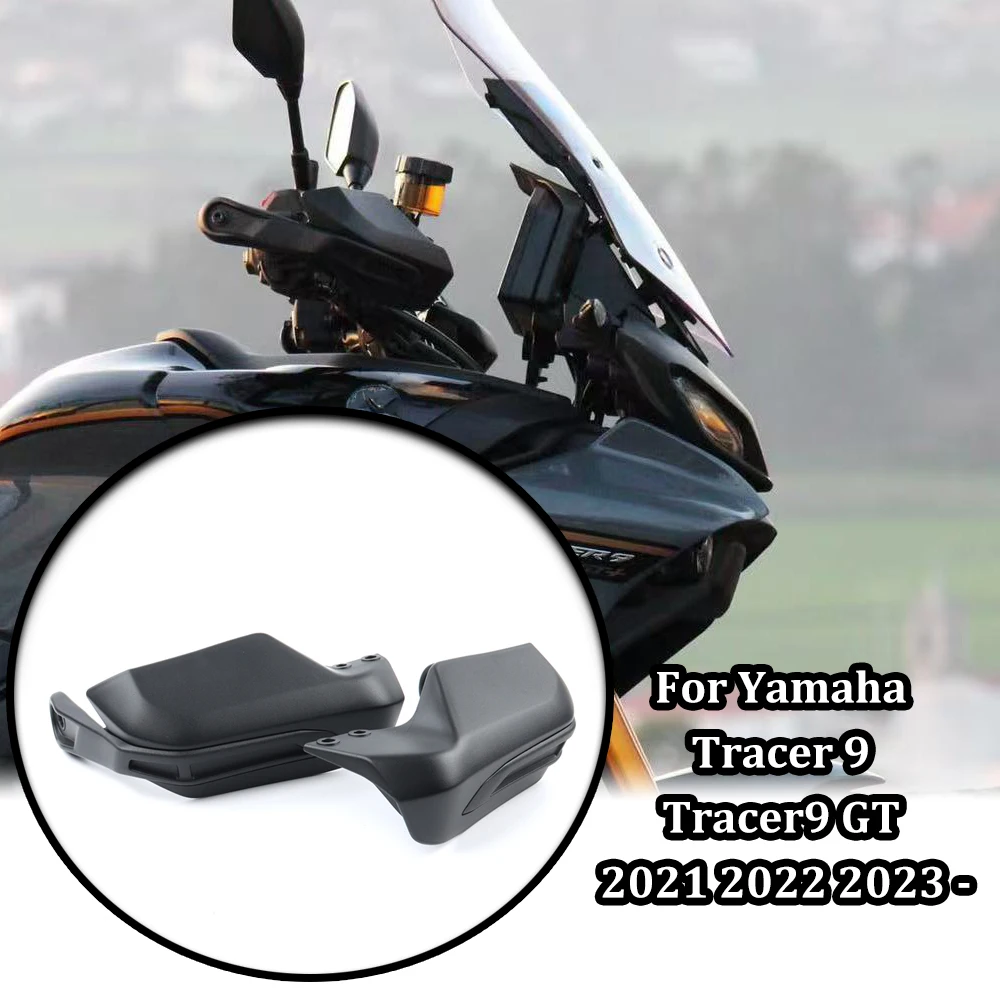 

NEW Handguard Extensions Protector Guard Hand Shield Protector Cover Black For Yamaha Tracer 9 Tracer9 GT 2021 2022 2023 -