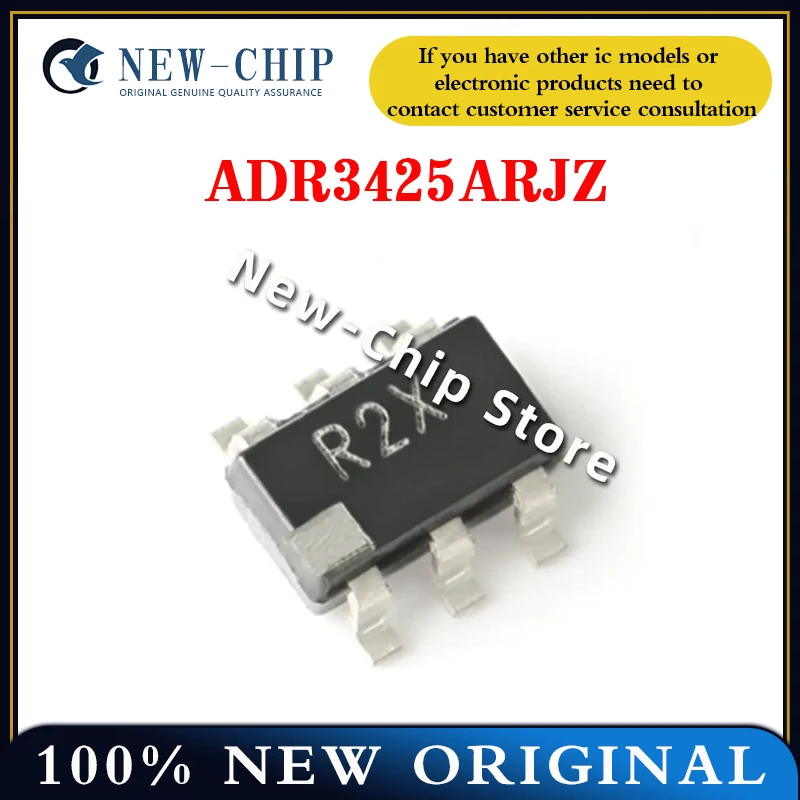 2 PCS-50 PÇS/LOTE ADR3425ARJZ R2X SOT23-6 NOVO ORIGINAL