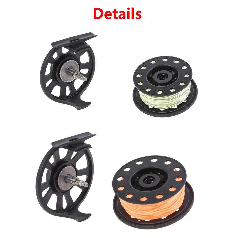 Pla 5/6 ou gla 7/8 carretel de pesca com lin de pesca durável carretel de pesca suprimentos de pesca pescadores ferramentas obrigatórias