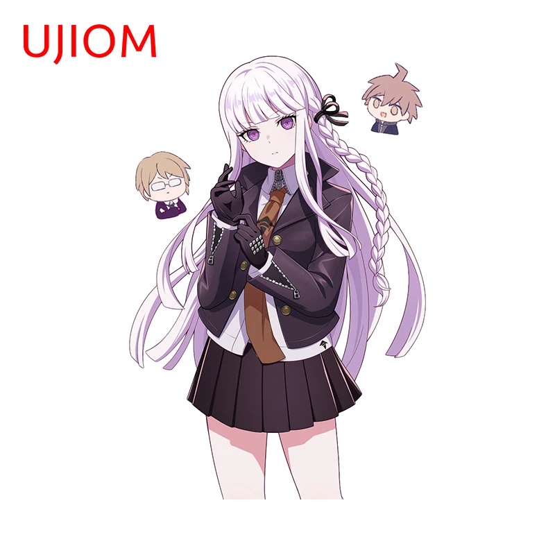 UJIOM 13cm X 8.7cm Chibi Girls Kirigiri Kyoko Cartoon Personality Wall Stickers Creativite Baby Nursery Room Decal Cute Decor