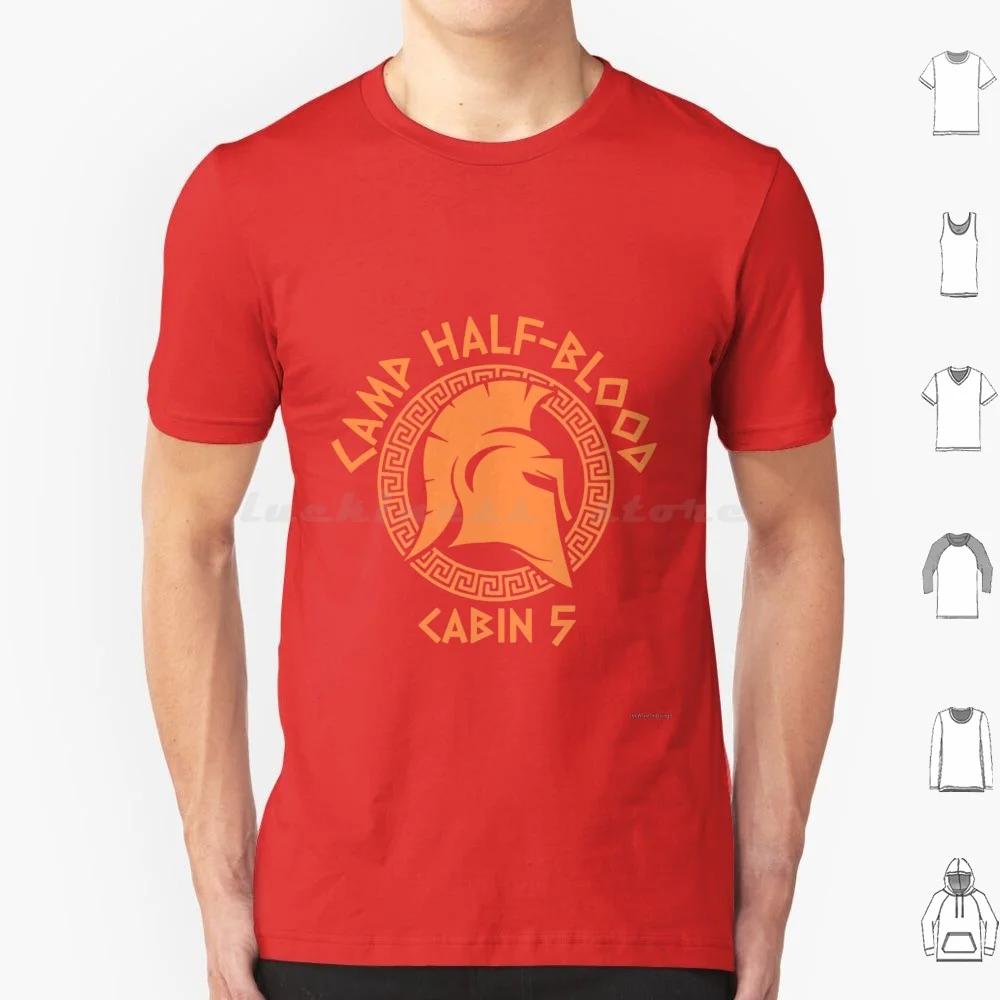 Cabin 5 Camp Half-Blood T Shirt 6xl Cotton Cool Tee Camp Half Blood Pjo Hoo Toa Clarisse La Rue Percy Jackson Fanart Clarisse