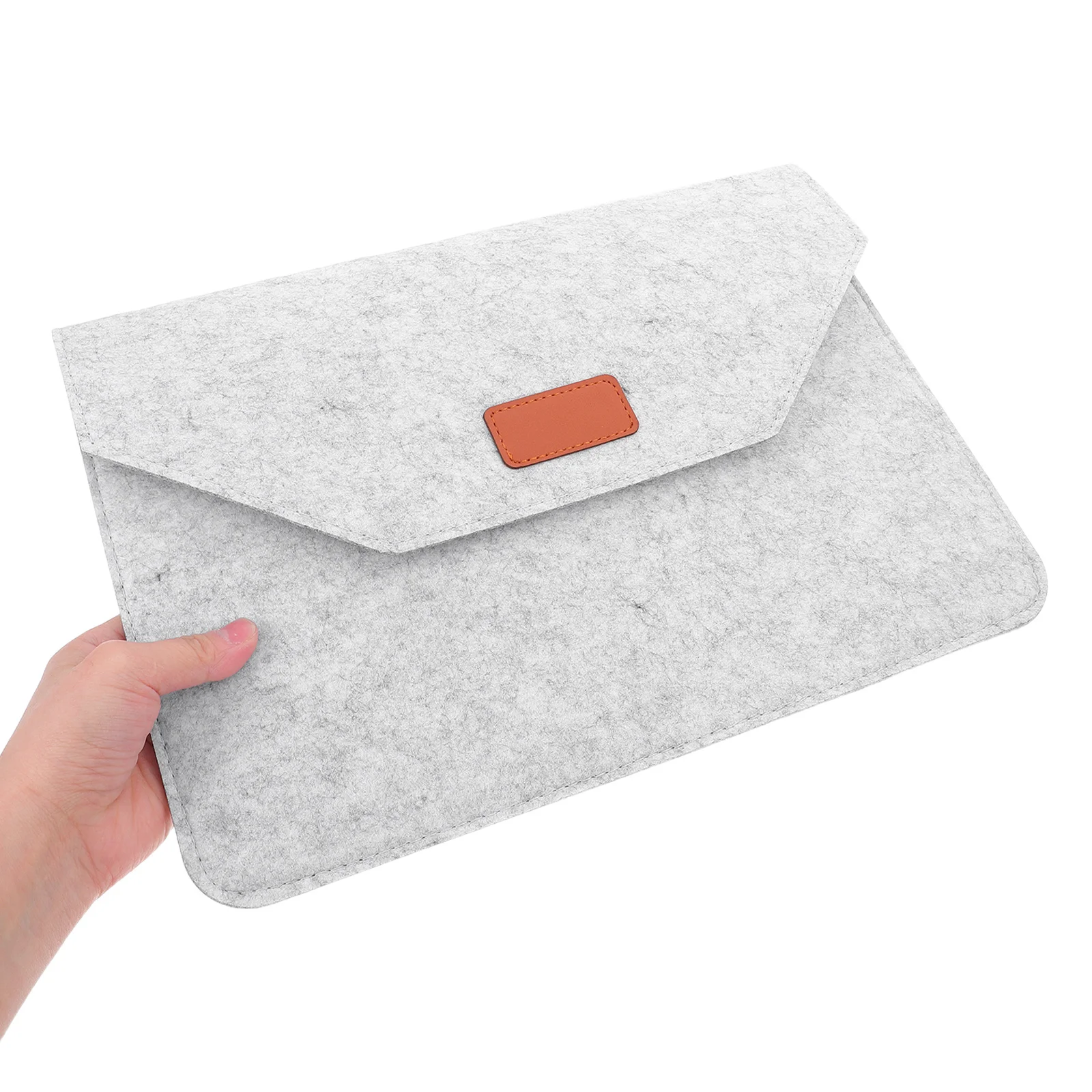 

Laptop Bag Felt Material Protective Sleeve 13.3inch Soft Lining Anti Scratch Shockproof Portable Computer Case for Notebook