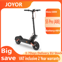 JOYOR S5 Pro ABE Electric Scooter 500W 48V 26Ah EScooter Speed 20km/h 70-100km Range 10-inch Tires Foldable Electric Scooters