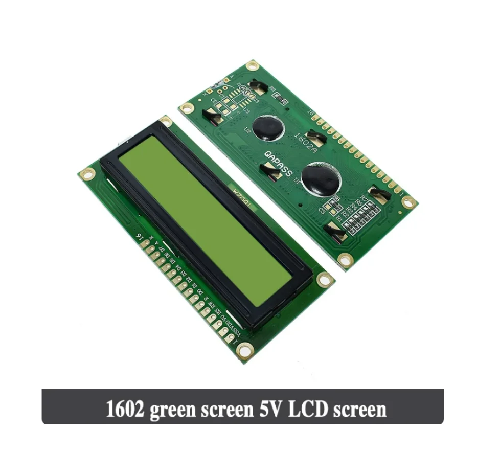 Blauw Scherm Lcd Module Voor Arduino, Iic, I2c, Uno, R3, Mega 2560, Groen Scherm, 1602