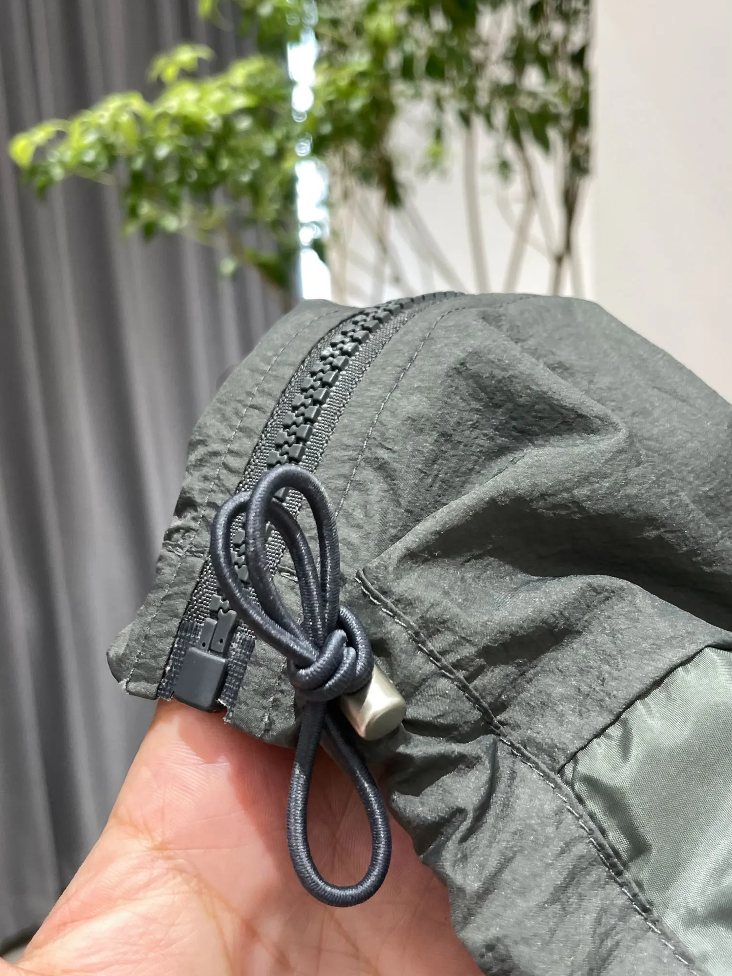 

Authentic Hooded Jaet Dstring True Brand Fall 2025 Women's Casual Comfortable Breathable Neline Zipper Colorb...