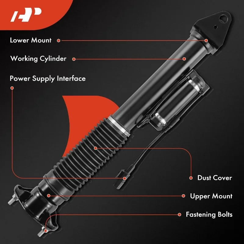 A-Premium Rear Left or Right Air Suspension Strut Assembly Compatible with - GL350 GL450 GL500 GL550 GLE300d
