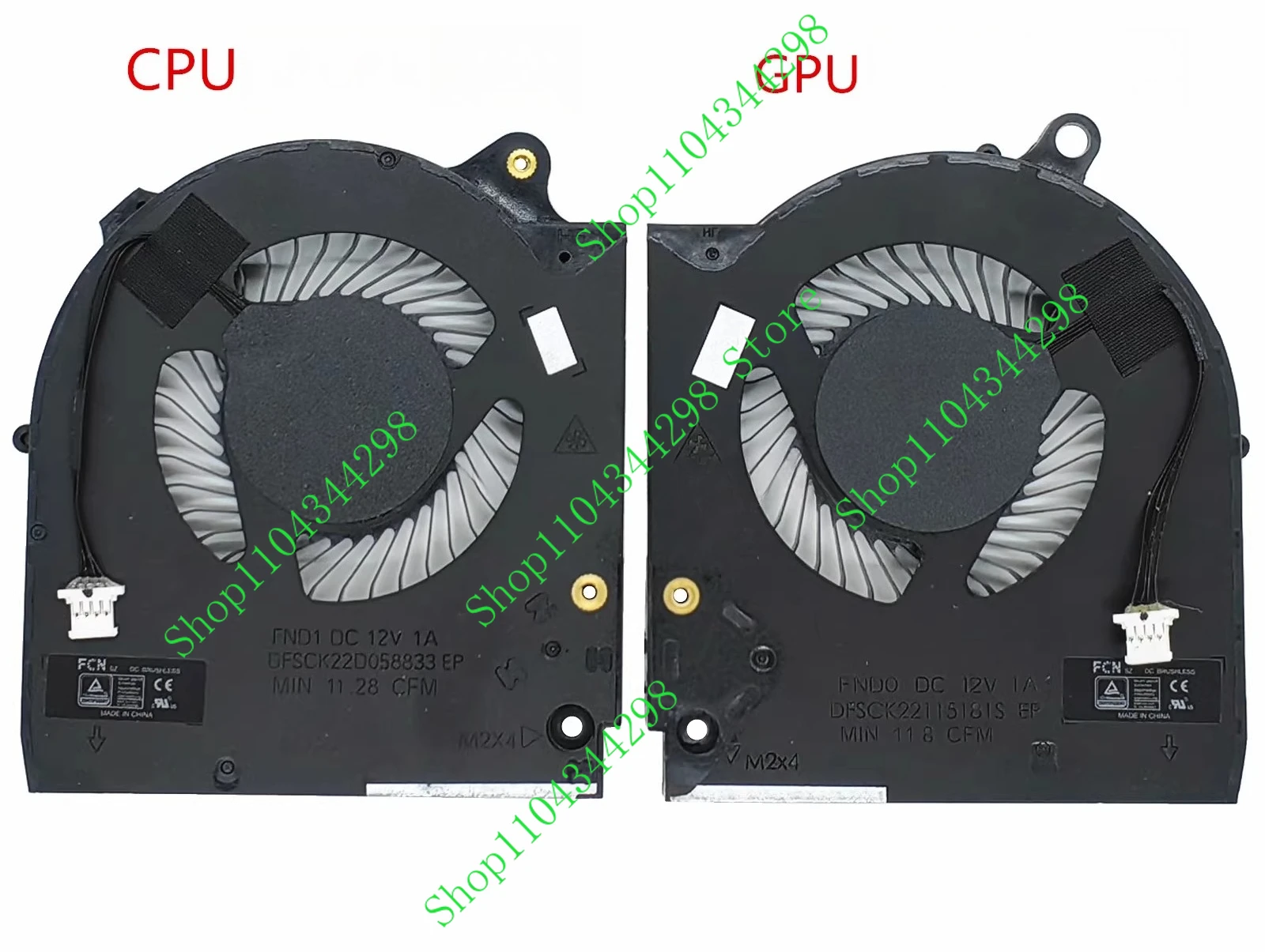 Новый вентилятор охлаждения PJE для ноутбуков Dell Alienware M15 R5, R6, Ryzen R5, Ryzen R6 серии 2021 года (процессор + графика)