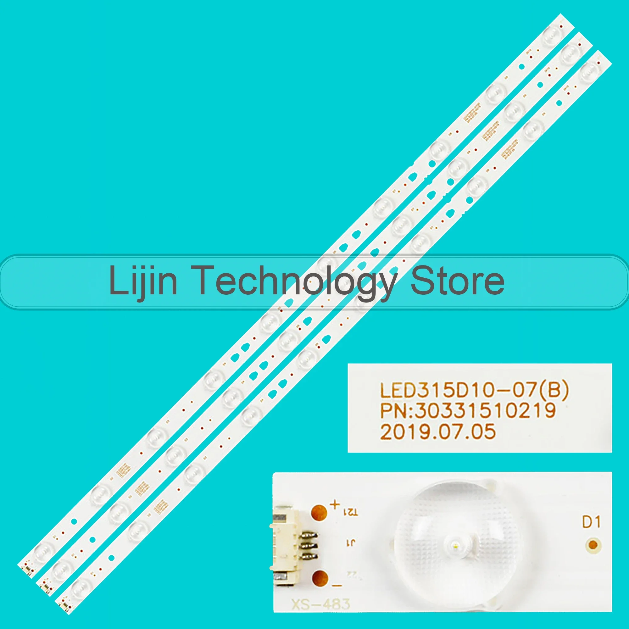 

LED BackLight Strip For LE32B8000T 32LES76T2 32E3000B LE32M600 LT-32M355 MSDV3233-U3 LED315D10-ZC14-07 30331510219(A)