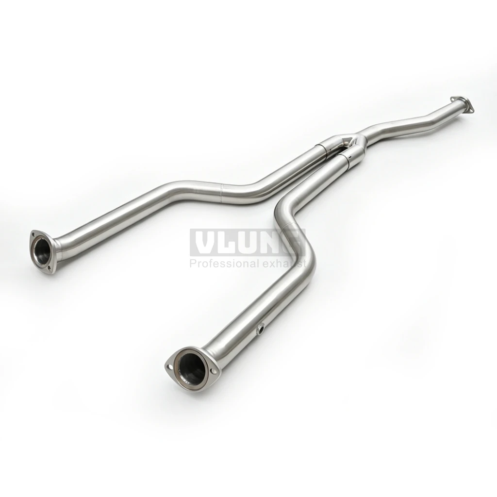 High Performance Straight Through Exhaust Pipe Stainless Steel For Lexus IS250 IS300 2.5 3.0 2006-2012 Exhaust System Section