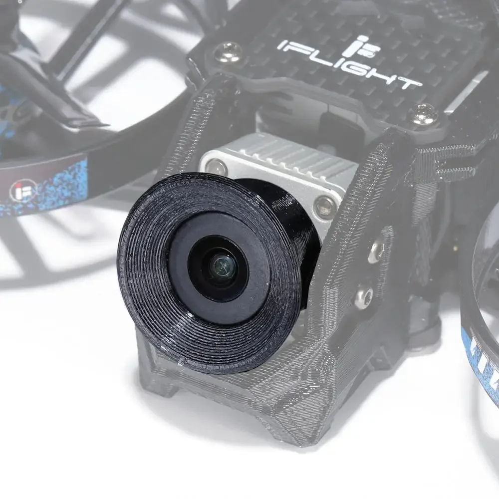 Ifflight อุปกรณ์ป้องกันเลนส์กล้องถ่ายรูป TPU ลาย3D สำหรับ DJI Air Unit FPV โดรนกล้อง