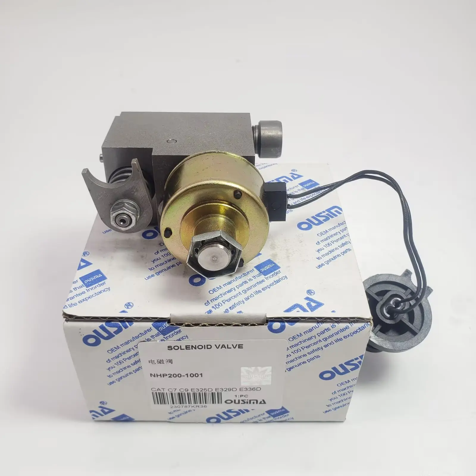 صمام الملف اللولبي NHP200-1001 لـ CAT C7 C9 E325D E329D E336D لأجزاء محرك الآلات #5
