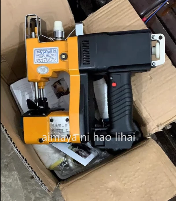 GK9-370 Handheld Dual Electric Lithium Battery Sewing Machine Woven Bag Sealing Machine Textile Industry Sealing Machine