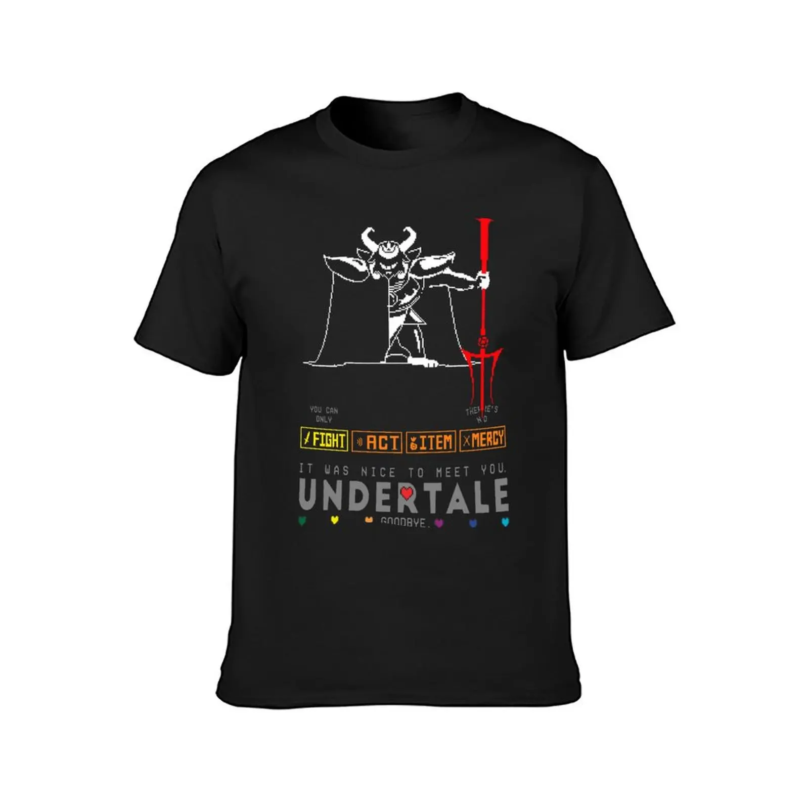 Asgore Dreemurr - Undertale T-Shirt summer clothes funnys customizeds mens graphic t-shirts hip hop