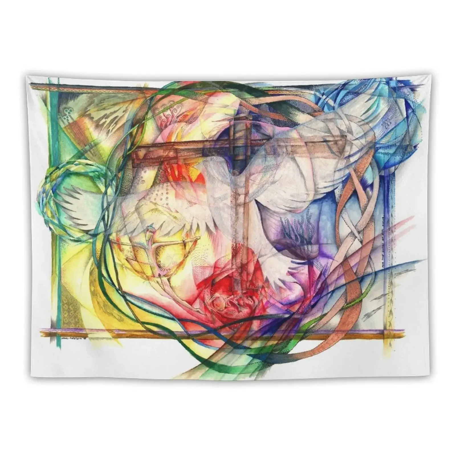 Роскошный декоративный гобелен