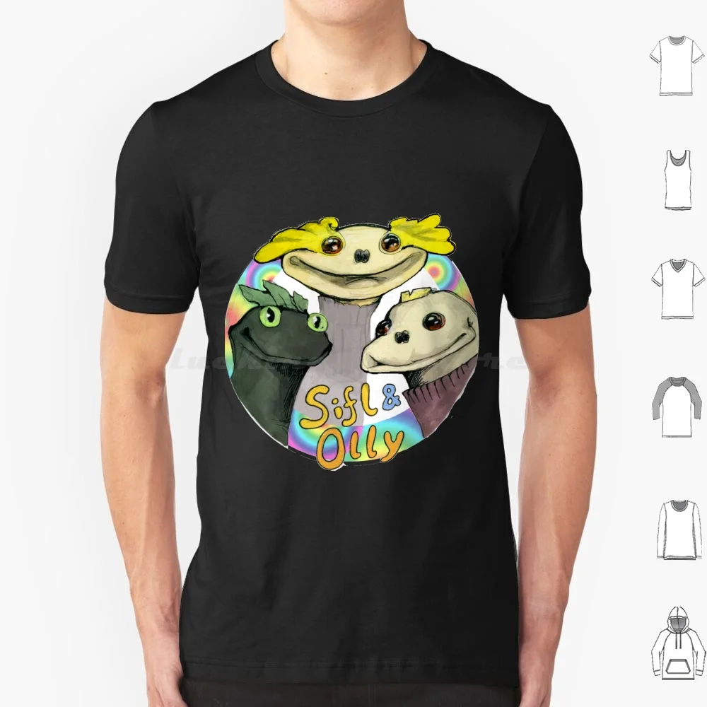 Sifl And Olly-- And Chester T Shirt Big Size 100% Cotton Sifl And Olly And Chester