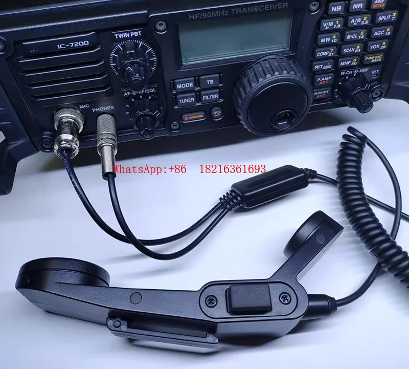 Limited Offer IC-7200 Special Tactical Microphone, Dynamic Microphone, Handheld Microphone