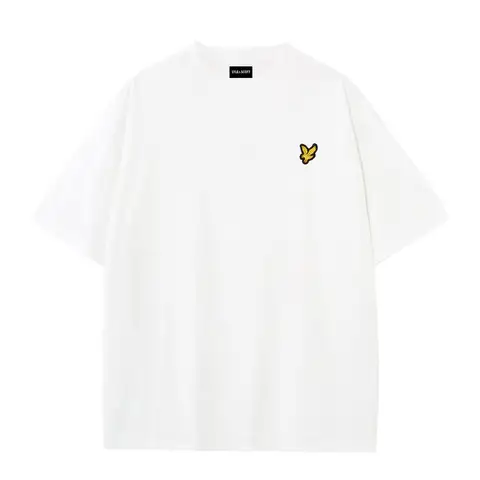 2025 sommar LYLE het märkesskjorta med örnlogotyp, kortärmad O-ringad T-shirt för män och kvinnor, avslappnad street bomullstopp, kläder 6 best sales Lyle och Scott - №2
