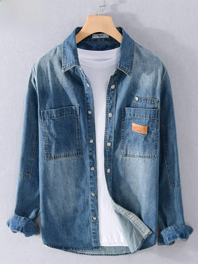 

Удобные хлопковые джинсы TUCANO для мужчин, повседневные, универсальные, дышащие, свободного кроя, весна 2026, новинка...