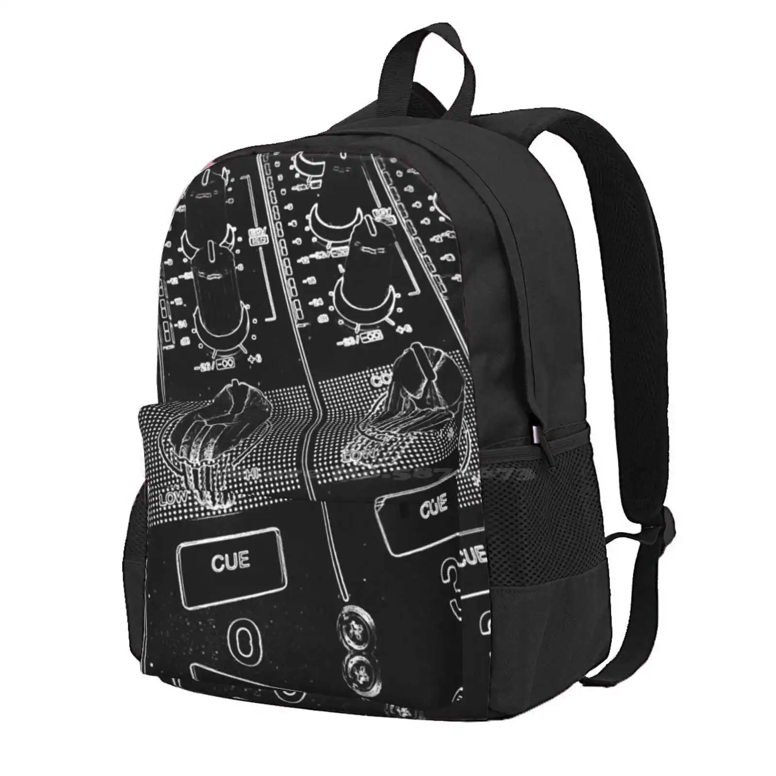 Dj Mixer - Djm Hot Sale Schoolbag Backpack Fashion Bags Djing Deejay Vinyl Turntable Analogous Techno Music House Music Mixer