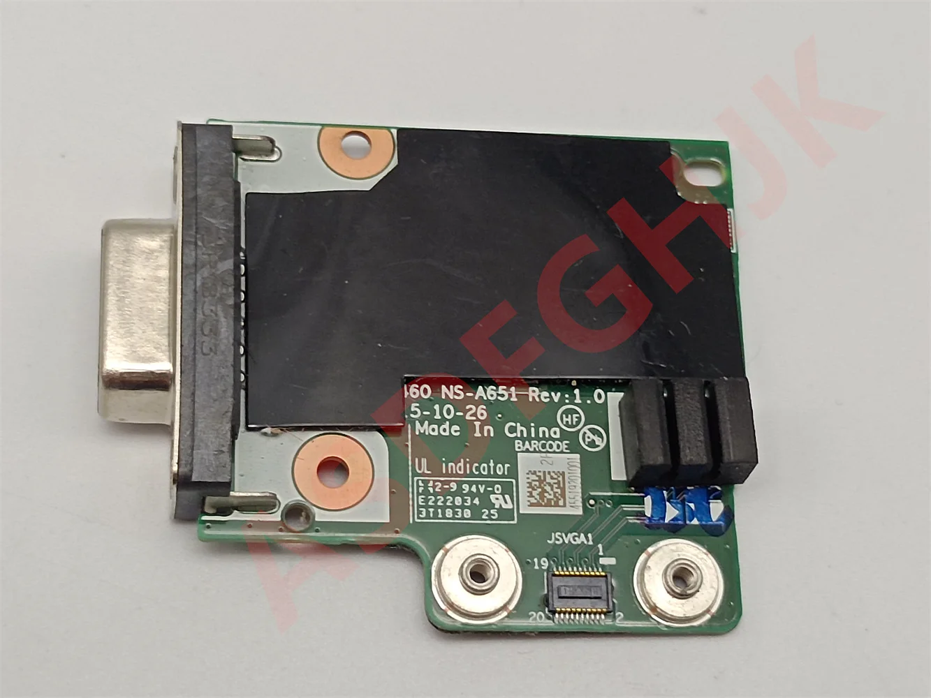Original For Lenovo ThinkPad L450 L460 switch board VGA small board NS-A651 01AV936