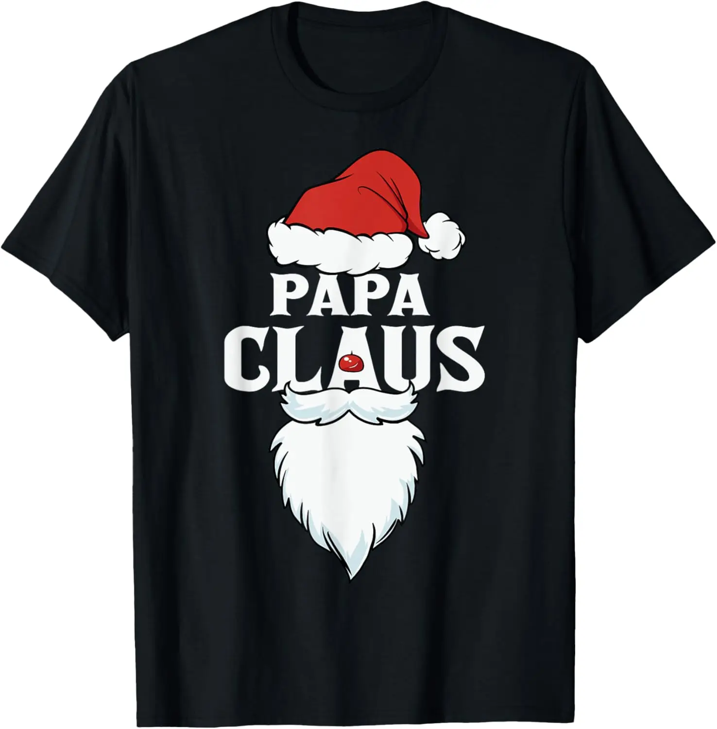 

Футболка «Папа Мороз» Рождественская рубашка Санта-Клауса Футболка