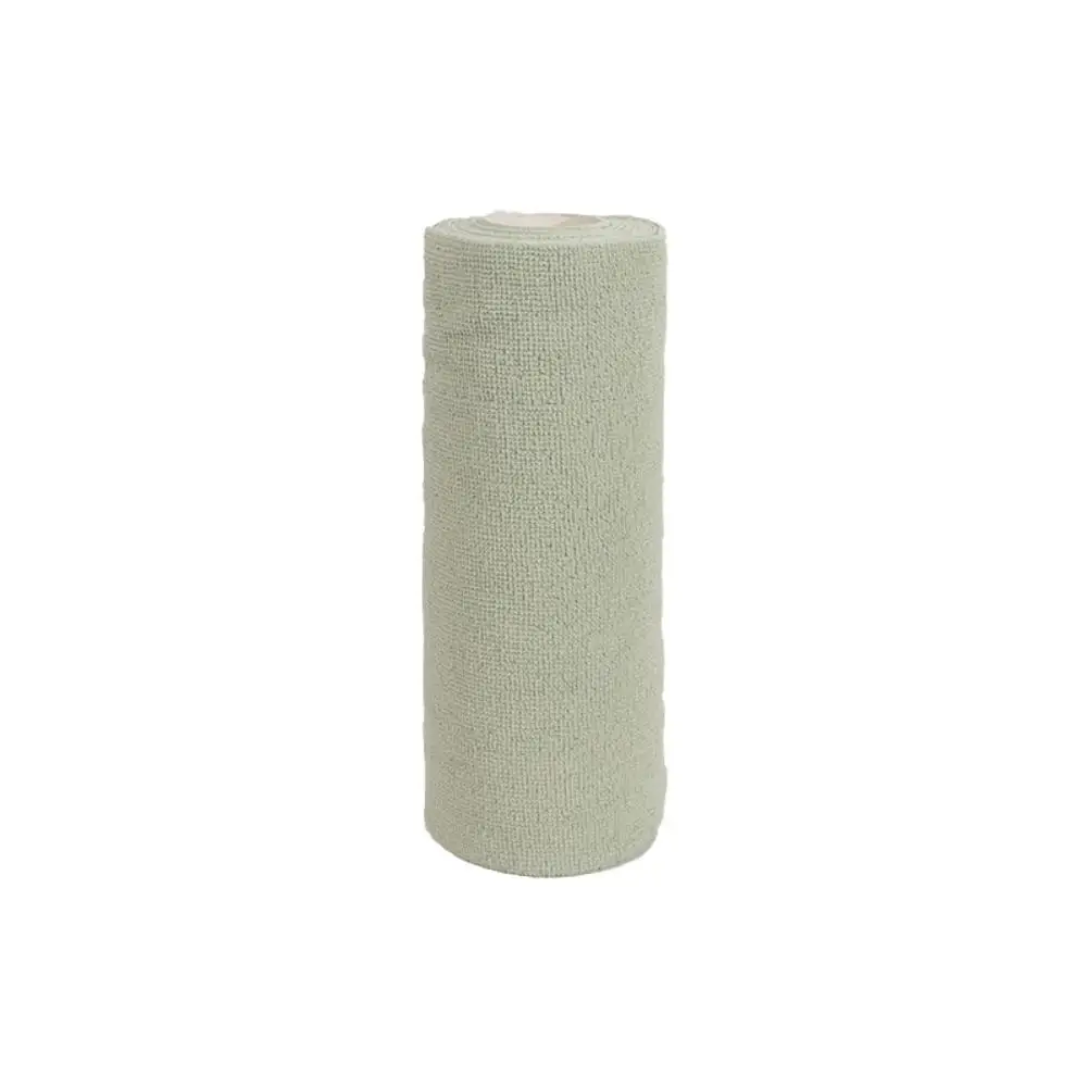 1 Roll Of 20 Sheets Reusable Cleaning Wipe Household Towel Microfiber Dish Kitchen Towel Rags Paper Cloth Rolls Replacement K8e2